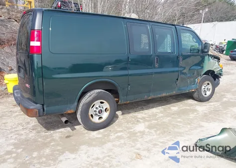 2013 GMC Savana 2500 Work Van z USA, uszkodzony, nr VIN 1GTW7FBA5D1162169